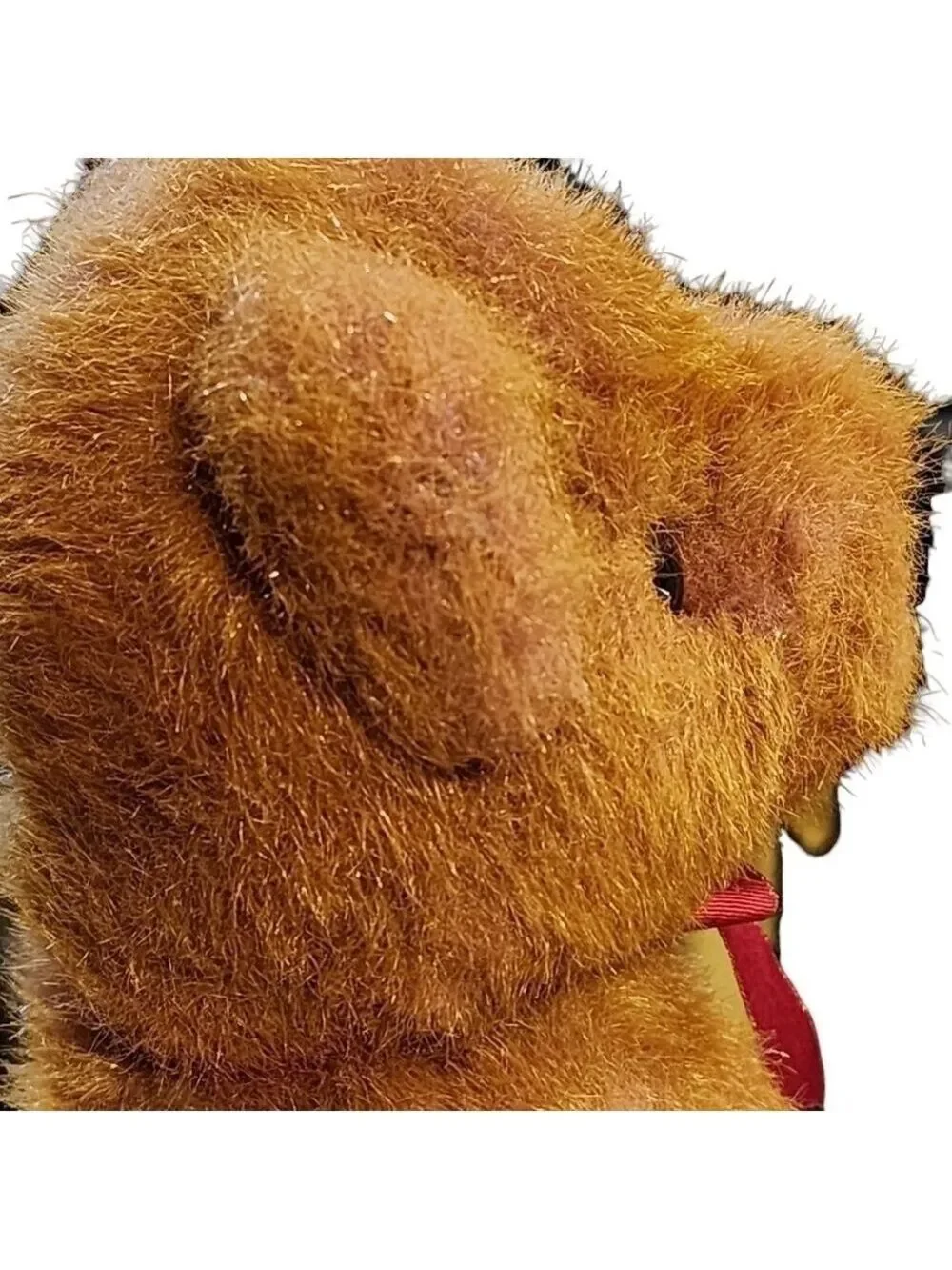 Vtg 1999 Taffybeary TY pinkish purple 14